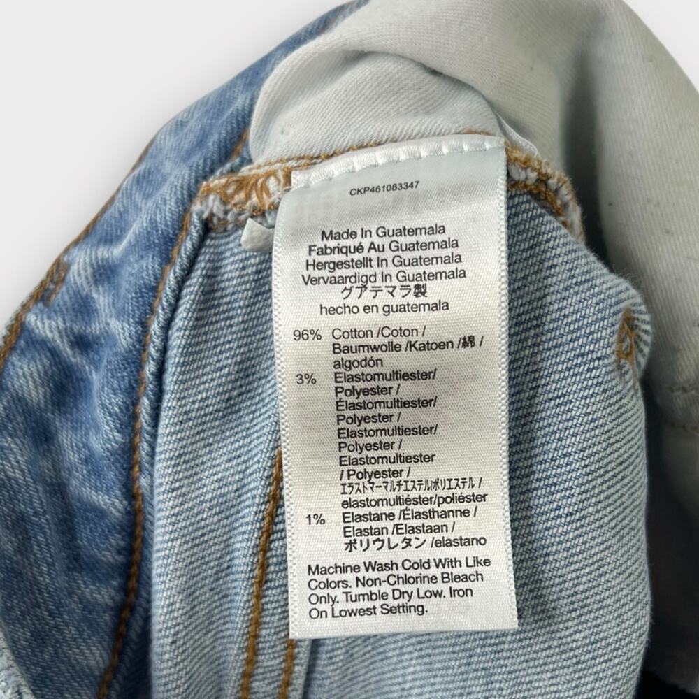 Madewell The Curvy Mom Jean in Lowden Wash: Ripped Edition Size 24 - Picture 6 of 9